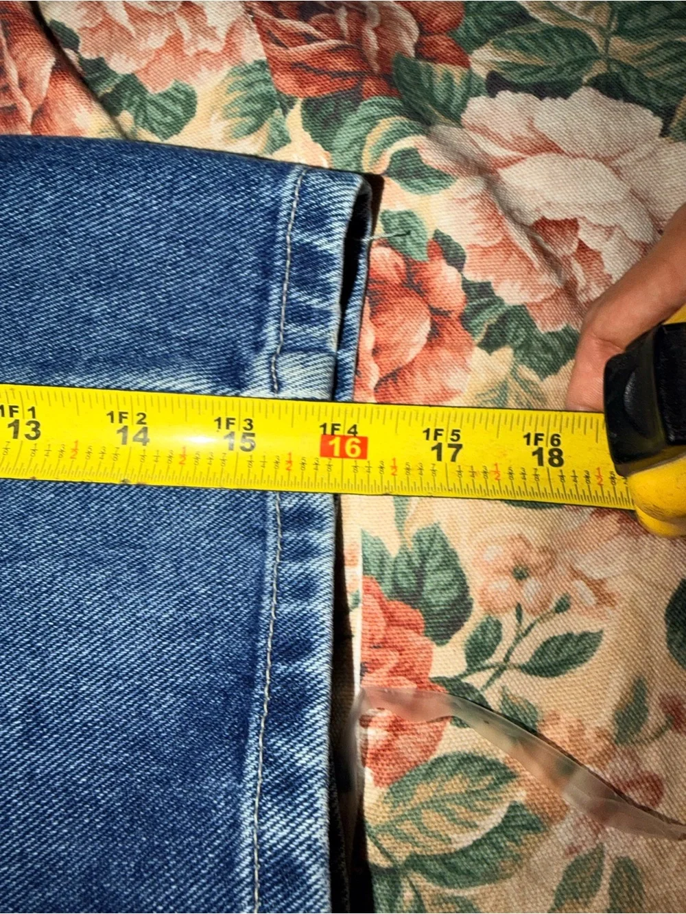 Vintage Y2K Xhilaration Juniors Size 9 Denim Bermuda Shorts Baggy Skater Jorts